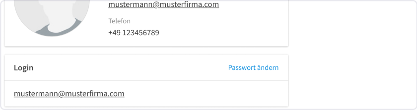 Passwort ändern