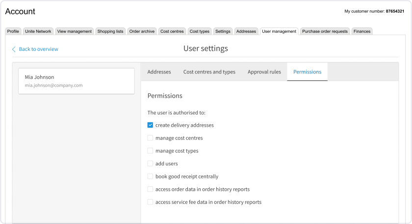 Assign permissions